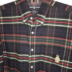 Polo Ralph Lauren Teddy Bear button up Medium
